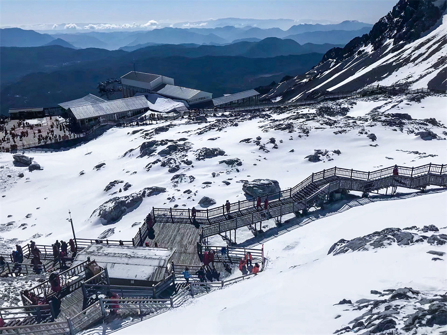 玉龙雪山 真实图片