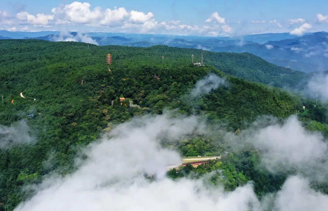 楚雄武定狮子山图片